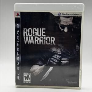 Rogue Warrior PS3 PlayStation 3 Complete w Manual Tested Bethesda